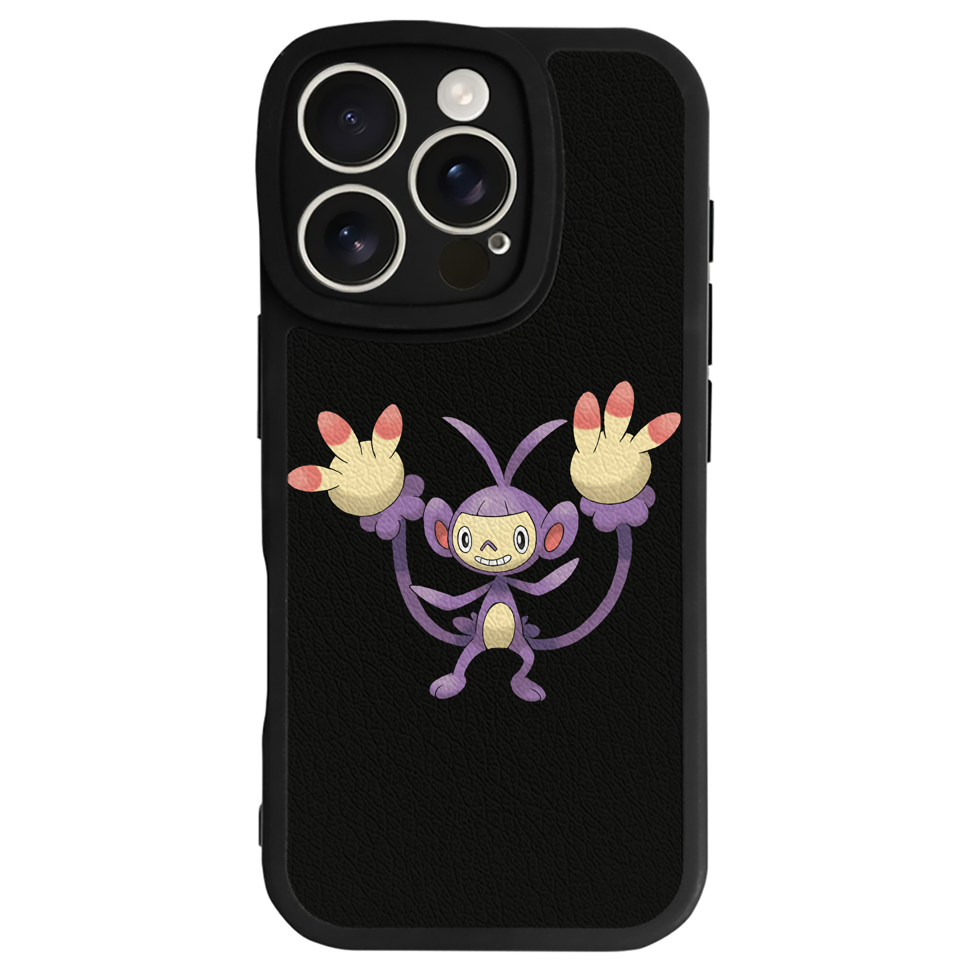 （画像用） ポケットモンスター Pokémon 【iPhone 16シリーズ対応】シリコンスマホケース（レザー調） 材質：シリコン